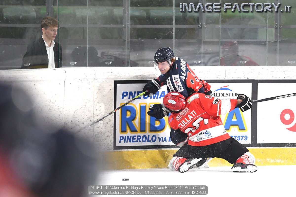 2019-11-16 Valpellice Bulldogs-Hockey Milano Bears 8019 Pietro Cullati